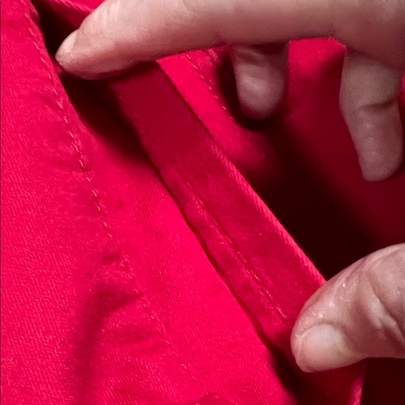 NWOT Style and Company Vibrant Red Denim/Twill Jacket XL - Picture 10 of 10